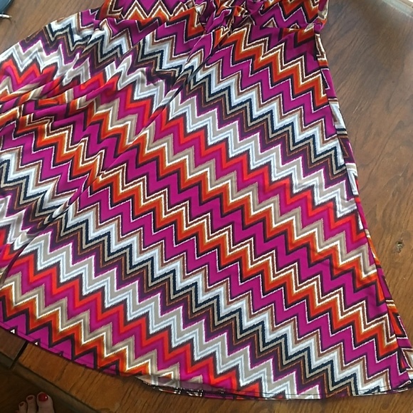 Fun Skirt XL East 5th Pink & Orange - Picture 2 of 4